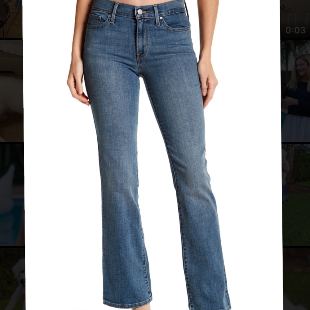 Levi Slimming Boot Jeans